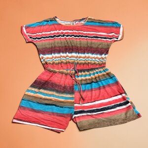 HEIMISH USA Striped Romper Womens (XL)